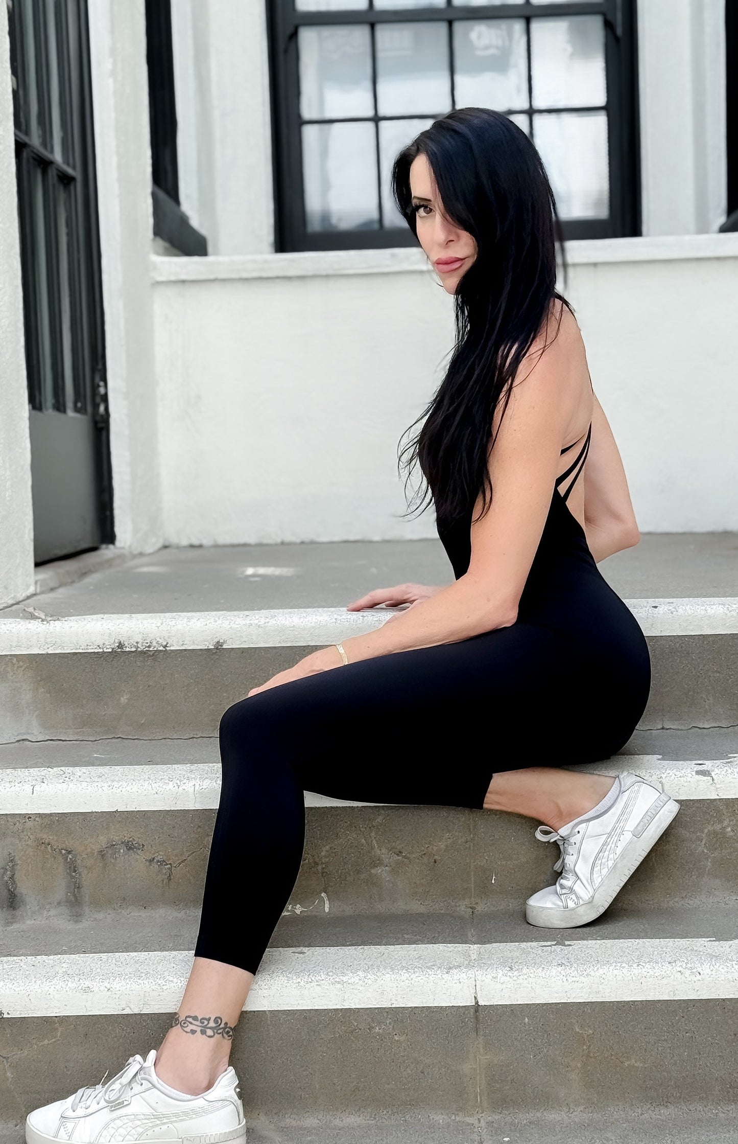 Open Back Jumpsuit